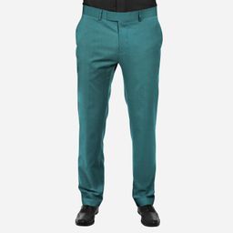 lupsty Ruby Fabrics Linings Unstitched Solid Wrinkleless Light-weight Suiting Aqua Green Trouser Fabric (3 Meter For Safari Suit Fabric) image 2