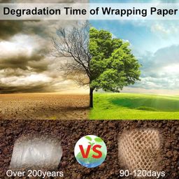 glun GLUN® Honeycomb Paper Roll is a sustainable and protective Packaging Solution, It is perfect for wrapping fragile items, lightweight, and recyclable, and it is ideal for shipping, storage. image 3