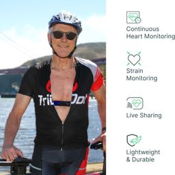 frontier x Frontier X2 Smart Heart Monitor with Chest Strap, Wireless Heart Health Monitoring Device with Heart Rate, Breathing Rate, Rhythm Tracking image 5