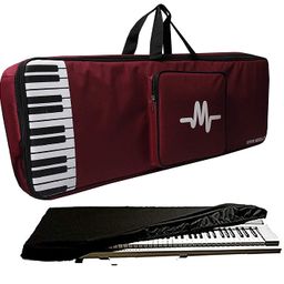 Mexa Compatibale With Yamaha Keyboard PSR-I500 Digital Portable Touch Sensitive 61-Keys Keyboard With Gig Bag; Stand; Dust Cover & Power Adapter Combo Pack. image 3