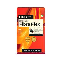Ace Blend FenuLean Fibre Flex | 5 sachets (Starter) | Natural Prebiotic Fibre Supplement | Weight Loss, Constipation & Bloating Relief | Supports Digestive & Gut Health | Natural Fruit Punch Flavour image 1
