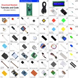 REES52 Raspberry Pi Pico Ultimate Starter Kit with, 32+ Items, 113 Projects, MicroPython, Piper Make and C/C++ (Compatible with Arduino IDE) image 2