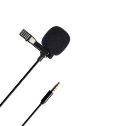 amazon basics Lavalier Auxiliary Omnidirectional Microphone | 3.5mm Jack | 78-Inch Chord (Black) image 3