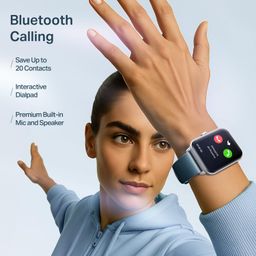boAt Wave Call 2 with 1.83” HD Display, Advanced BT Calling, Functional Crown, Cloud & Custom Watch Faces, Multiple Sports Modes, IP67, HR, Sleep & SPO₂ Monitor Smart Watch(Cool Blue) image 4