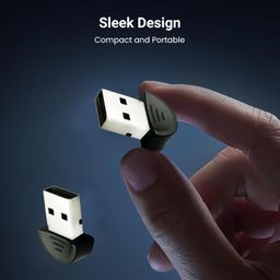PremiumAV Bluetooth 5.0 USB Adapter Dongle for PC Laptop – Mini Wireless Receiver for Keyboard Mouse Headphone Speaker Printer – Plug & Play, 100ft Range image 5