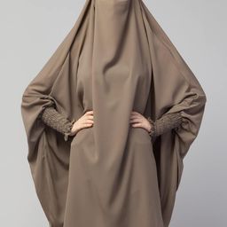 SHE24 Ready to Wear tie at back smoking at wrist with Naqab instant Khimer image 3