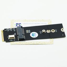 Sintech M.2 M-Key M.2 A/E Key,NGFF WiFi Card to M.2 Key M Adapter Card Compatible for Intel 7260,8260,9260 image 3