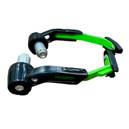SGTB Handlebar Clutch Brake Levers Guard Hand Protector for Bikes Beneli 300 600 MT 15 MT 09 Triumph Speed Scrambler R15 V3 V4 Hero Mavrick Xtreme Enfield Interceptor GT Continental Green image 5