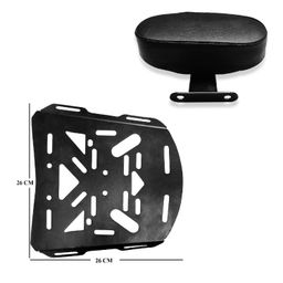 R.J.VON - Bike Rear Top Box Base Plate with backrest for Hero XPulse 200,Hero XPulse 200 V4 image 5