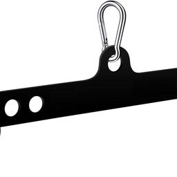 RISE UP ™ LAT Pull Down Handle 40mm (patta), flat hole handle Cable Attachments Cable Machine for Back Strength Train Functional Trainer Attachment (capacity 220 kg) image 3