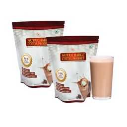 Nutricharge Cocoa Prodiet Maintains and retains muscles (Pack Of 2) image 1