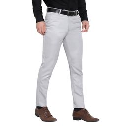 Men's Reguler Fit Polycotton Trouser Pant's Formal Trouser Casual Trouser Pant (in, Numeric, 32, Regular, Lights Greys) image 4