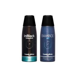 Franck Olivier In Black 250ml + Bamboo 250ml Deo Combo Set For Men image 1