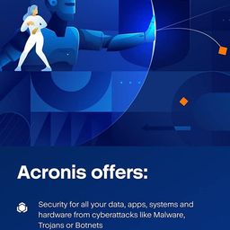 Acronis True Image - Essentials (1 PC/Mac | 1 Year) | Data Backup, Data Recovery, Disk Cloning, Anti-Ransomware | Email Delivery in 2 hours- No CD image 4
