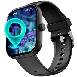 boAt Wave Sigma 3 w/Turn-by-Turn Navigation, 2.01" HD Display, Bluetooth Calling, Crest+ OS, QR Tray, Watch Face Studio, Coins, Emergency SOS Smart Watch for Men & Women(Active Black) image 1