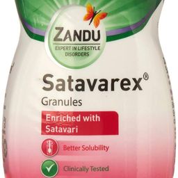 Zandu Satavarex Granules, 210 g, Enriched with Satavari/Shatavari, Clinically Tested, Natural and Safe, Scientifically Proven image 1