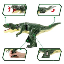 Zest 4 Toyz Dinosaur Toy Trigger T-Rex Innovative Telescoping & Swinging Features Realistic Design with Engaging Sound Effects & Lights - Multi Color image 3