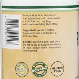 athinika nutrition Supplements Psyllium Husk Capsules Fiber Supplement (240 Count, 1,500mg Per Serving) Soluble Fiber for Maintaining Regularity (Non-GMO) image 3