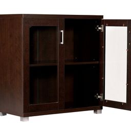 DeckUp Uniti Engineered Wood Book Shelf and Display Unit (Dark Wenge, Matte Finish) image 5