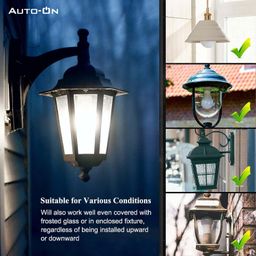 Auto-ON Motion Sensor LED Bulb (9W) (Automatic ON/OFF) (Works both during Day/Night) (Only Motion Sensong) (One Year Warranty) - Warm White- Pack of 2 image 4