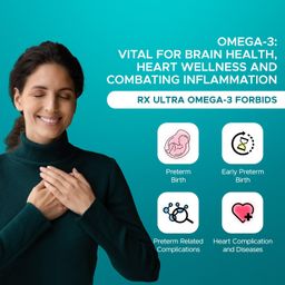 Ultra Omega 3 Fish Oil - High Potency 300mg DHA & 60mg EPA | 30 Softgel Capsules (3 Strips) image 4
