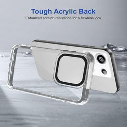 amazon basics Back Case Cover for Mi Redmi Note 13 Pro 5G (TPU + PC_Transparent) image 5