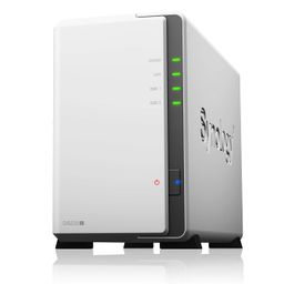 Synology DS220j NAS with 4TB (2x2TB SATA Hard Disk): Memory 512 MB DDR4/ 2 Yrs Mfg Warranty image 1