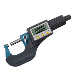 Real Instruments Digital Outside Micrometer Screw Gauge 0-25mm With Lcd Display & Carry Case Ideal For Accurate Measuring Dimensions In Inches & MM (0.001mm) Resolution,+/-0.0001" Accuracy image 1