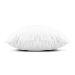 Edow Throw Pillow Inserts, Set of 2 Lightweight Down Alternative Polyester Pillow, Couch Cushion, Sham Stuffer, Machine Washable. (White, 16x16) image 2