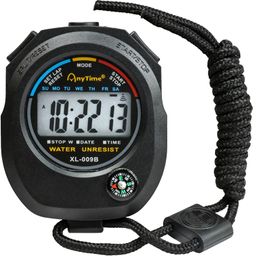 pia international Stopwatch, Sports, Multi-Functional Learning Timer, Alarm Clock, 0.01 Stopwatch Timing, Compass Hand, Date Display, Running Exercise, Large Screen, Strap Included image 1
