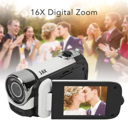 broleo D90 1080P 16X Digital Zoom Video Camera Camcorder, 2.4in LCD Screen 16MP Digital Camera Recorder 32GB Vlogging Camera with Fill Light, HD Video Recording Camcorder (White) image 5