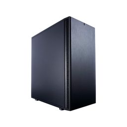 Fractal Design Define C ATX Mid-Tower Gaming Cabinet Case with Two Pre-Installed Dynamic X2 GP-12 Fans and Easy Clean Filters (FD-CA-DEF-C-BK), Black image 1