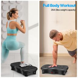 mawuye Vibration Plate Exercise Machine for Lymphatic Drainage Weight Loss image 5