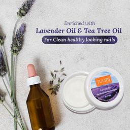 Tulips Nail Polish Remover Wipes, Enriched with Lavender Oil & Tea Tree Oil (30 Wipes each) (Pack of 3) image 4