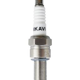 NIKAVI ISP04 Iridium Spark Plug Compatible for Kawasaki (All Models) / Beneli (All Models) / Honda CBR 250/150, Yamaha R15 V3 / R3/ FZ 25 / MT15 & Other Super Bikes - CR9EIA-9 image 1