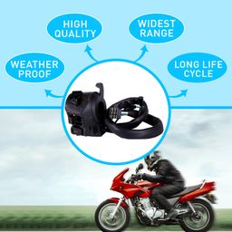 Uno Minda SW-0659AD Handle BAR Switch- Left Side (Kick Start) for-Honda-Unicorn black image 4
