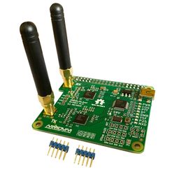 GOOZEEZOO MMDVM Duplex Hotspot Module Dual Hat V1.3 Support P25 DMR YSF NXDN DMR Slot 1 + Slot 2 for Raspberry pi with USB Port (Without OLED) image 1