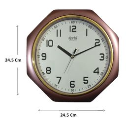Ajanta Plastic Sweep Analog Clock (Multicolour, 24.5 Cm X 24.5 Cm X 3.8 Cm) image 2