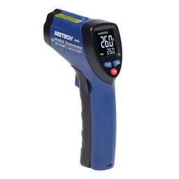 BEETECH Industrial Infrared Thermometer -50°C TO 580°C with circular laser technology, emissivity adjustable, multicolor display, fast response and backlight LCD display image 1