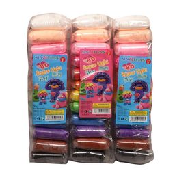 gunastrader Air Dry Foam Clay, 12 Different Color Fluffy Foam Clay, Non-Toxic Modeling Clay for Kids & Adults – Easy to Mold & Shape, Perfect for Arts, Crafts, Sculpting & DIY Projects (Pack of 36) image 4