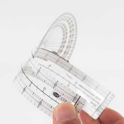 CYA Micro Fixed Plotter Aviation for Flight Pilots, 8 inch, Navigation for VFR/IFR, CFP-3 image 4
