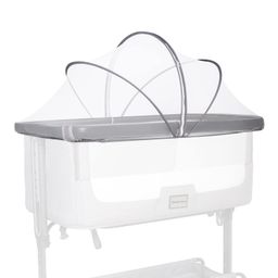 Beberoad Love Mosquito Net for Baby Universal Cribs Mosquito Net for Insects with Zipper Visible Breathable Mesh Bassinet Cover for Stroller/Bassinets/Cradles/Carriers/Cribs Plus White image 1