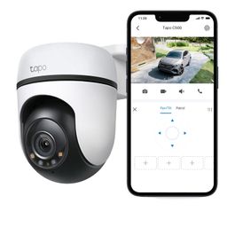 TP-Link Tapo C500 Outdoor Pan/Tilt Home Security WiFi Smart Camera | 2MP 1080p Full HD Live View | 360° Visual Coverage | Night Vision | Support Alexa and Google Assistant | 2-Way Audio image 2