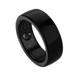 aaboRing, Health & Fitness Tracker Smart Ring, Advance Sleep Monitoring, Stress & Activity Tracking, Titanium, IP68 Waterproof (US Size No 6, Wireless - DeepBlack) image 1