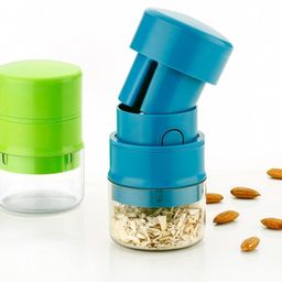 Clazkit Precision Cashews & Almond Cutter/Slicer : Effortless Slicing with Built-in Storage Convenience -Multicolor image 5