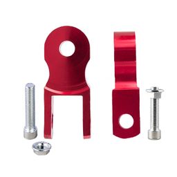 Speedwav Universal Shock Absorber Height Increaser for Bikes (Set of 2, Red) DRT_128 image 1