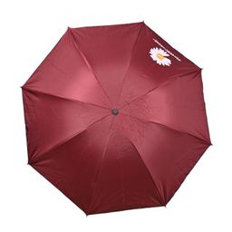 umbrellamart 3 Fold Digital Printed Rain Sun & UV Rays Protective Manual Open Umbrella UR-6076-6077 image 2