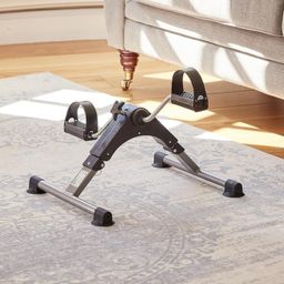 NRS Healthcare Pedal Exerciser with Digital LCD Display & Adjustable Knob Resistance image 2