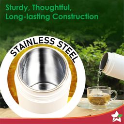 Wonderchef Crescent Travel Kettle | 400ml | Sleek and Compact | Leak-proof | Steam Release System | Stainless Steel Interior | LED Indicator | Complete Manual Control image 5