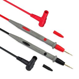 Danlite Multimeter Test meter Leads with Banana Plug | Clamp Tester voltmeter Test Probes Leads for Digital Multimeter | 1000V 20A Multimeter Test Leads with Alligator Clips and Plunger | Pack of 1 image 1
